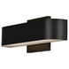 Montreal LED 5 inch Black Outdoor Wall Sconce