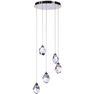 Euclid 15 inch Polished Nickel Pendant Ceiling Light