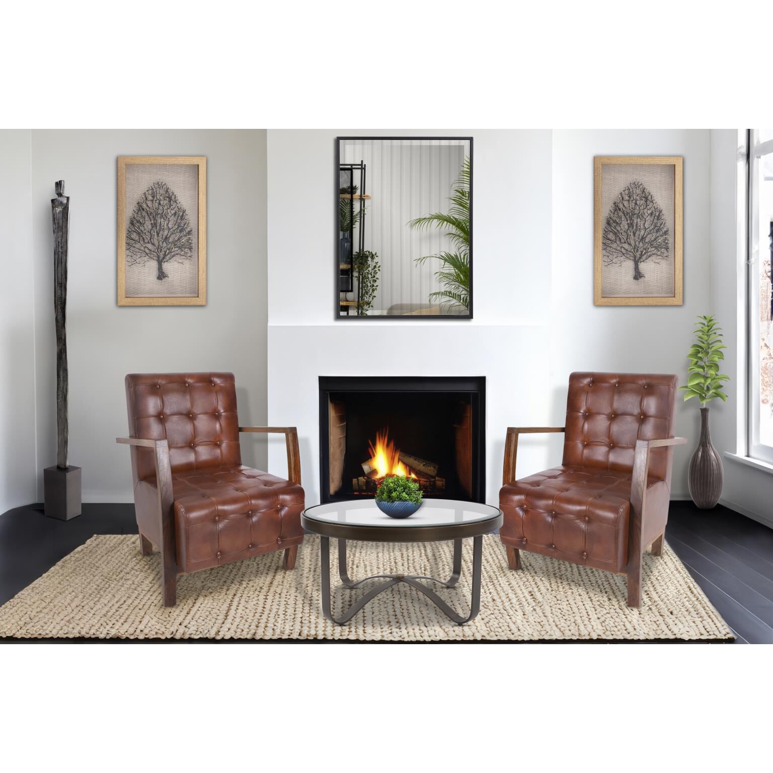 Davenport Bourbon Brown Chair