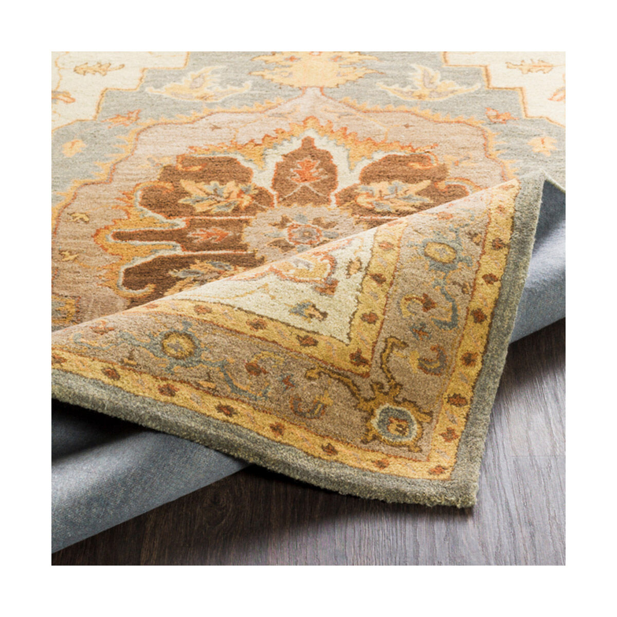 Middleton 72 X 48 inch Charcoal Indoor Area Rug, Rectangle