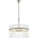 Paulina 4 Light 20 inch Polished Nickel Chandelier Ceiling Light