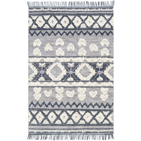 Cheyenne 90 X 60 inch Navy/Denim/Sky Blue/Camel/Cream Rugs