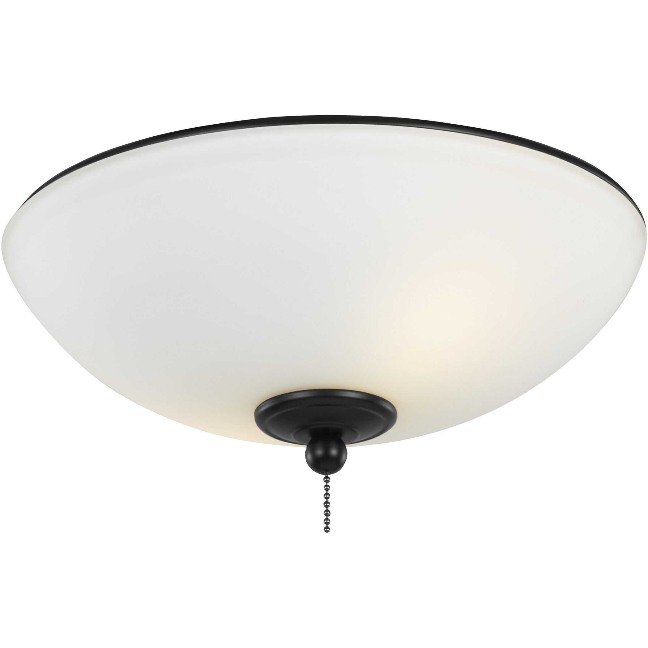 Universal LED Matte Black Fan Light Kit