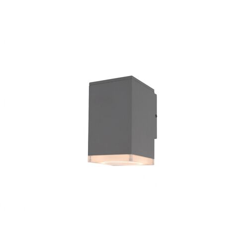 Avenue Outdoor LED 8 inch Silver Outdoor Wall Mount