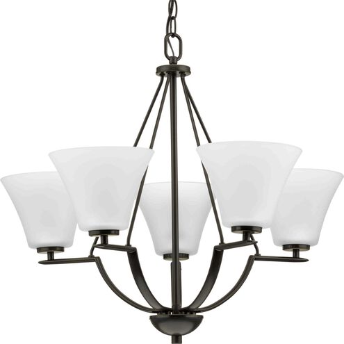 Bravo 5 Light 27 inch Antique Bronze Chandelier Ceiling Light