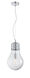 Bubba 1 Light 10 inch Chrome Pendant Ceiling Light