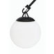Orion 9 Light 30 inch Flat Black Chandelier Ceiling Light