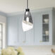 Alora Mood Capri 1 Light 5.25 inch Chrome Pendant Ceiling Light