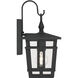 Fieldstone 1 Light 13.75 inch Sand Coal Outdoor Wall Sconce