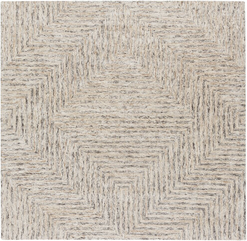 Falcon 96 X 96 inch Light Gray Rug in 8 Ft Square, Square