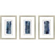 Inner Glimpse Blue and Green and Metallic and Turquoise Framed Art, The Studio