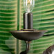 Chelsea House 1 Light 12 inch Dark Green/Brown Glaze Sconce Wall Light