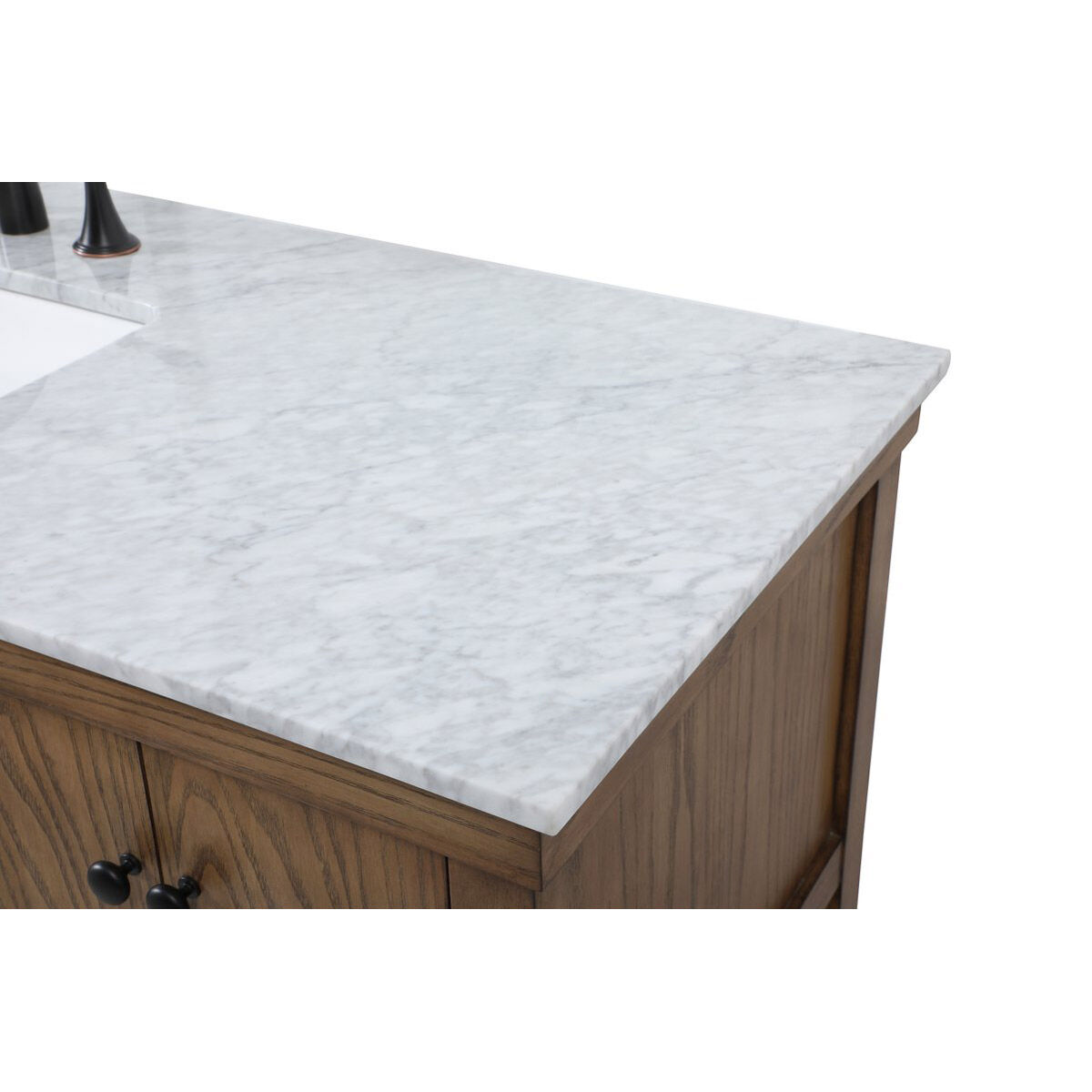 Clement 60 X 22 X 34 inch Driftwood Bathroom Vanity Cabinet