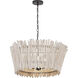 Baywood 5 Light 30 inch Textured Bronze Chandelier Ceiling Light