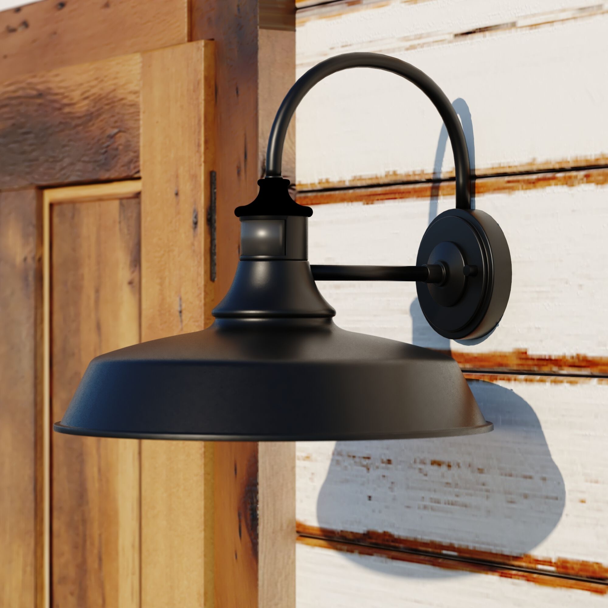 Dorado Dark Bronze and Light Gold Outdoor Motion Sensor