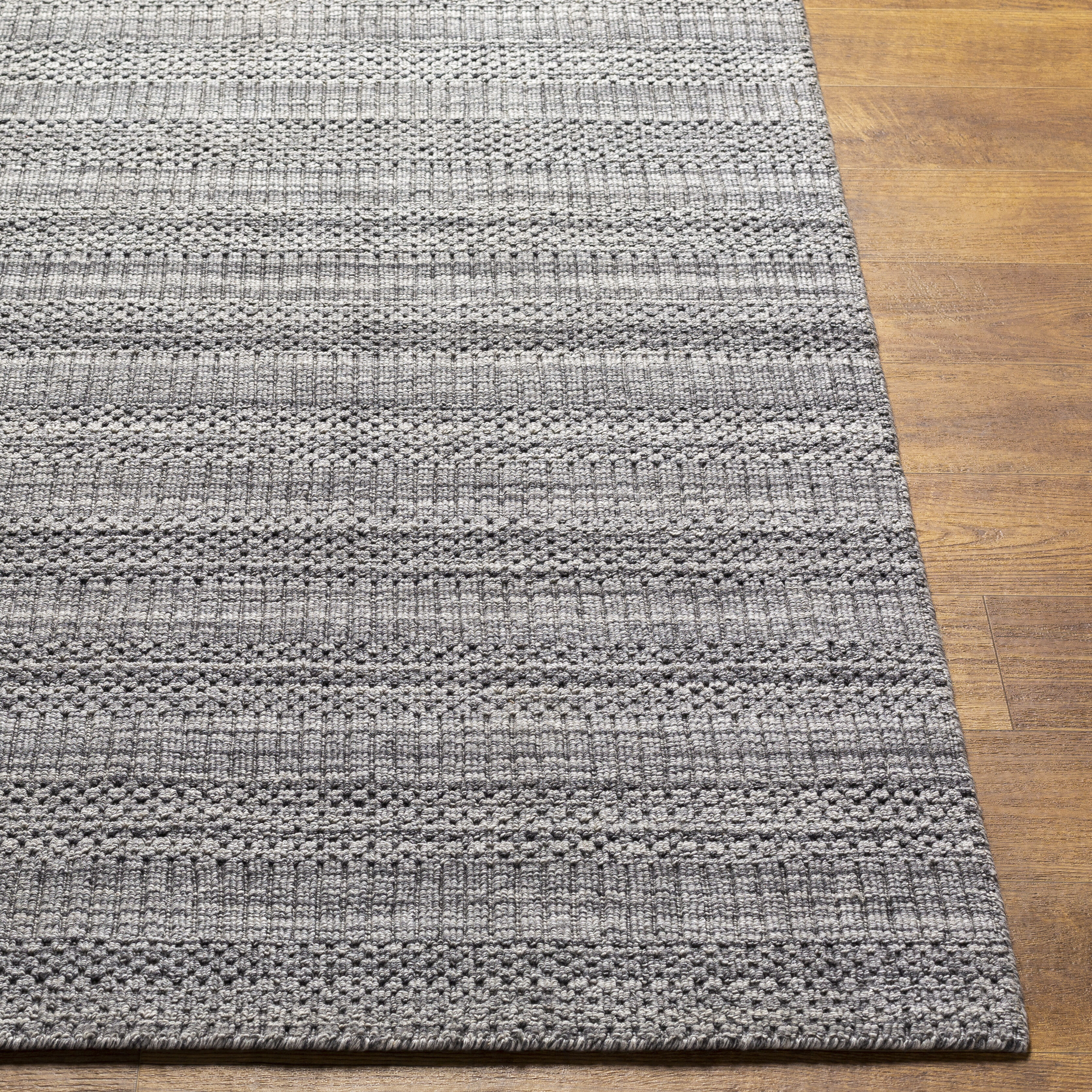 Hickory 180 X 144 inch Grey Rug, Rectangle