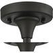 Ballston X-Large Bell 1 Light 8 inch Oil Rubbed Bronze Semi-Flush Mount Ceiling Light in Seedy Glass, Ballston