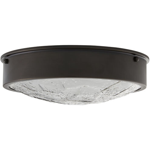 Pietro 1 Light 12.5 inch English Bronze Flush Mount Ceiling Light