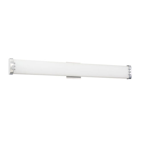 Naro LED 35.7 inch Chrome Vanity Light Wall Light