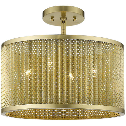 Basetti 4 Light 15 inch Gold Convertible Pendant Ceiling Light