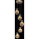 Essence 5 Light 11.5 inch Gold Pendant Ceiling Light