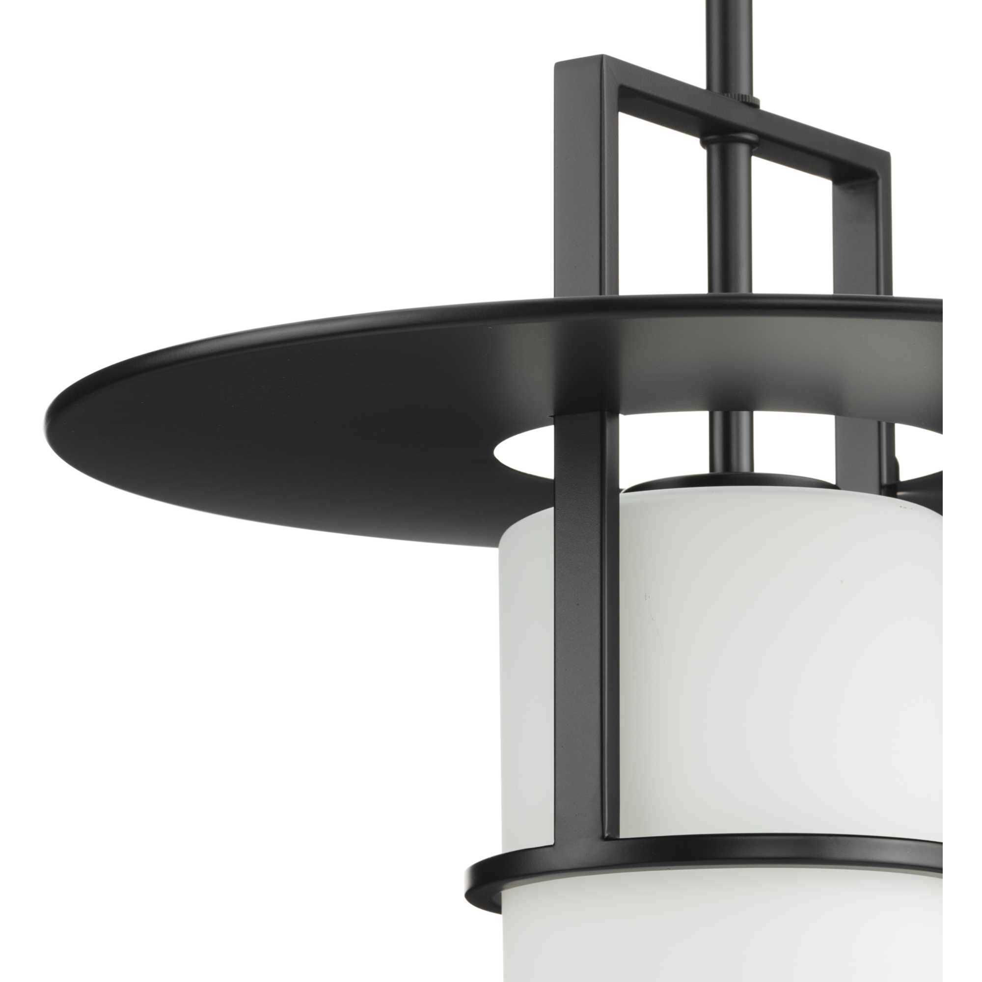 Mystic 1 Light 14 inch Matte Black Pendant Ceiling Light