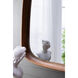 Wayne 37.4 X 27 inch Brown Wall Mirror