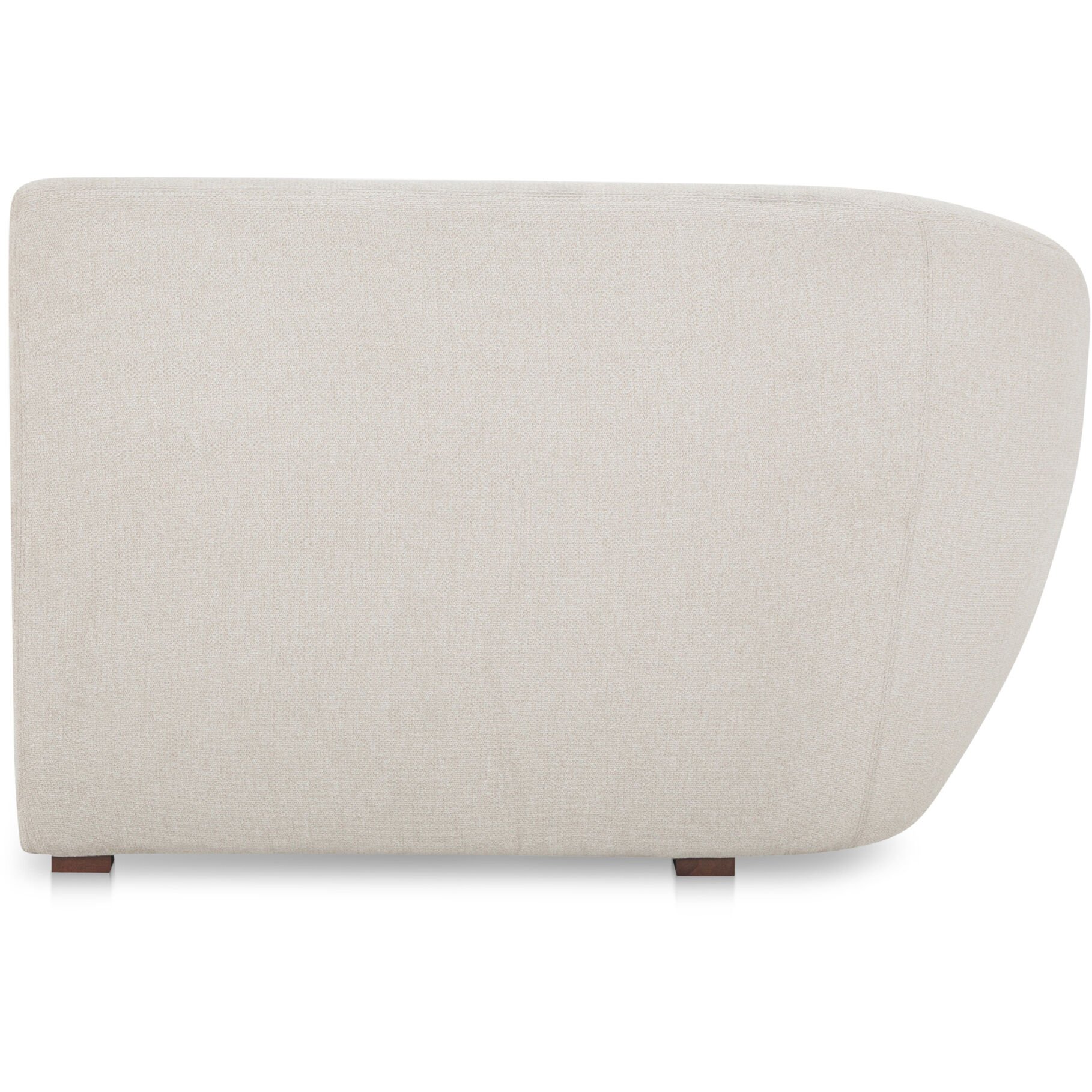Amelia White Sofa, Left