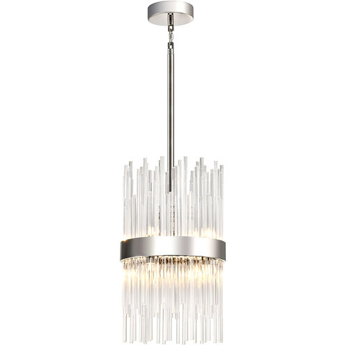 Citadel 8 Light 18 inch Polished Nickel Pendant Ceiling Light