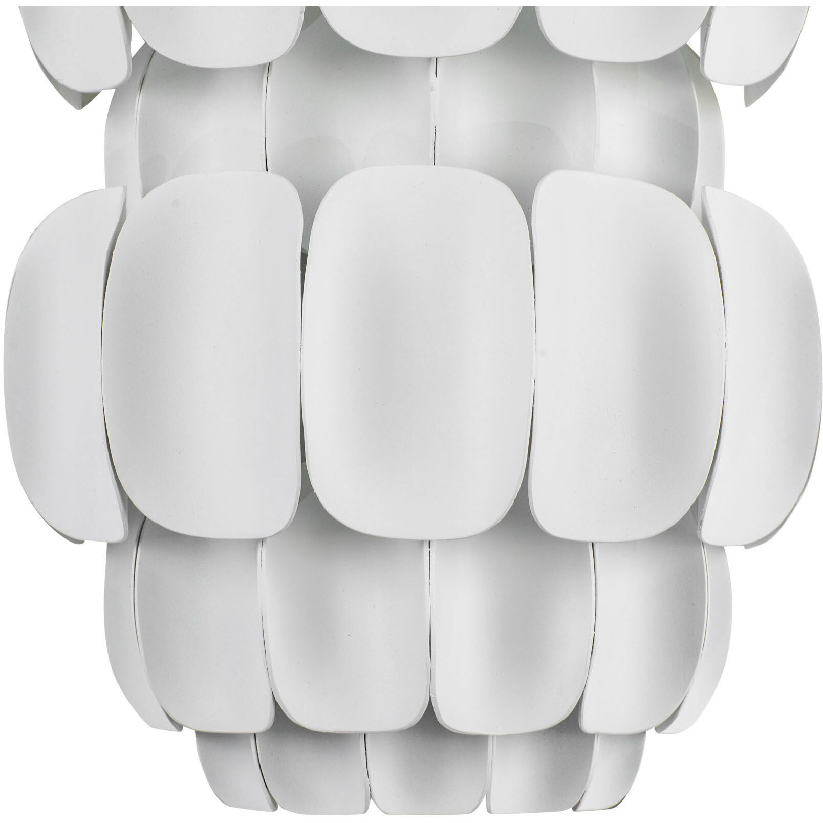 Swoon Sconce Wall Light in Matte White, Smithsonian Collaboration