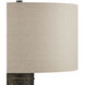 Braille 29.5 inch 150 watt Antique Brass Table Lamp Portable Light