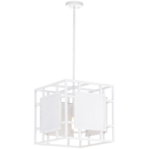 Wildwood 1 Light 18 inch Matte White Pendant Ceiling Light