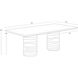 Alanya 84 X 44 inch Cream Outdoor Dining Table