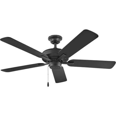 Metro Wet 52 inch Matte Black Fan
