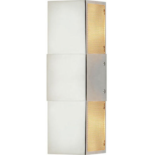 Clodagh Bowery 2 Light 12 inch Polished Nickel Bath Sconce Wall Light