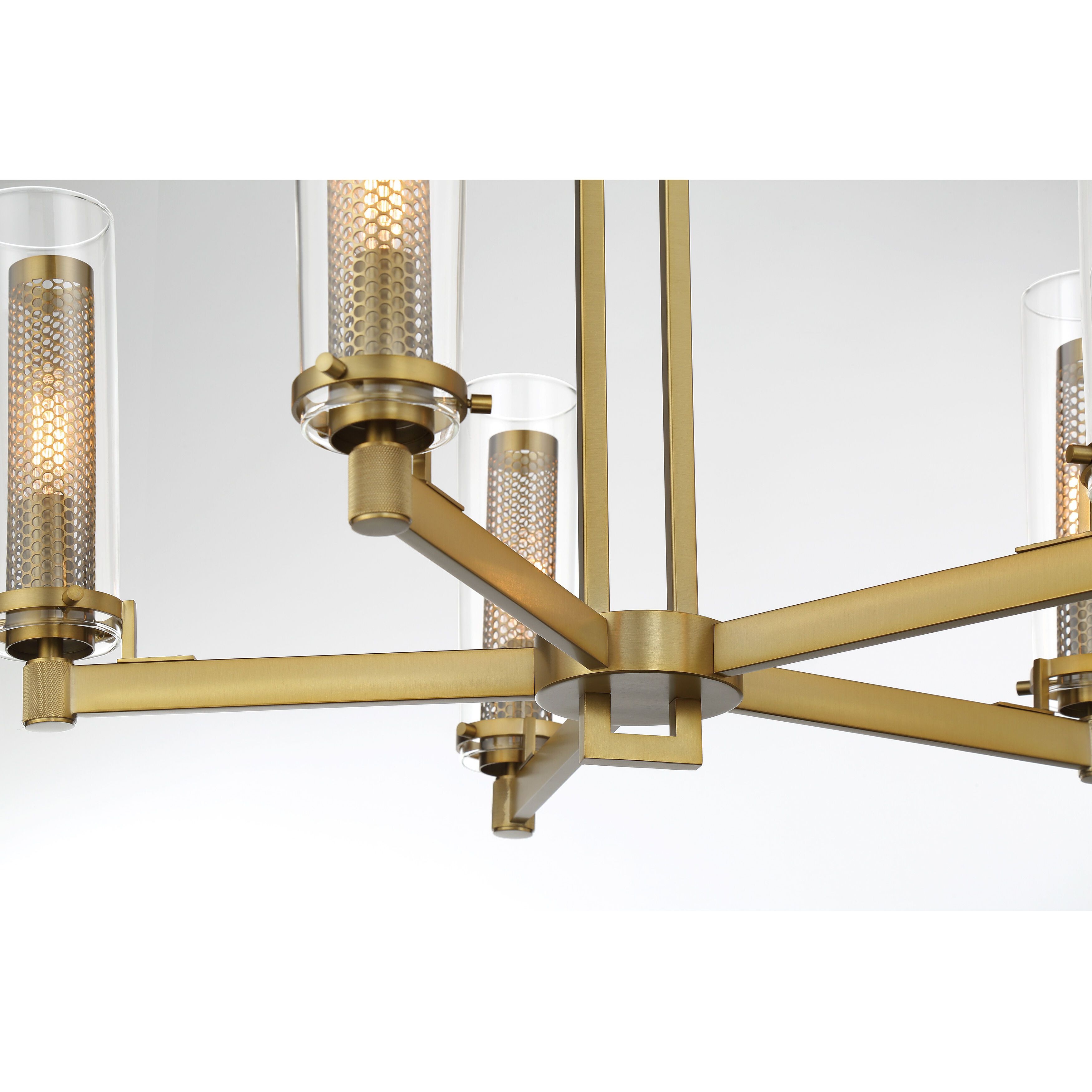 Emmerham 5 Light 26 inch Soft Brass Chandelier Ceiling Light