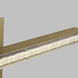 Mick De Giulio Serre LED 24 inch Natural Brass Bath Vanity Wall Light