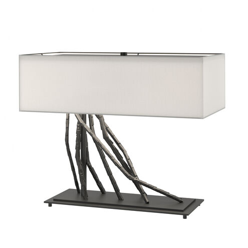 Brindille 17 inch 60.00 watt Black Table Lamp Portable Light in Light Grey