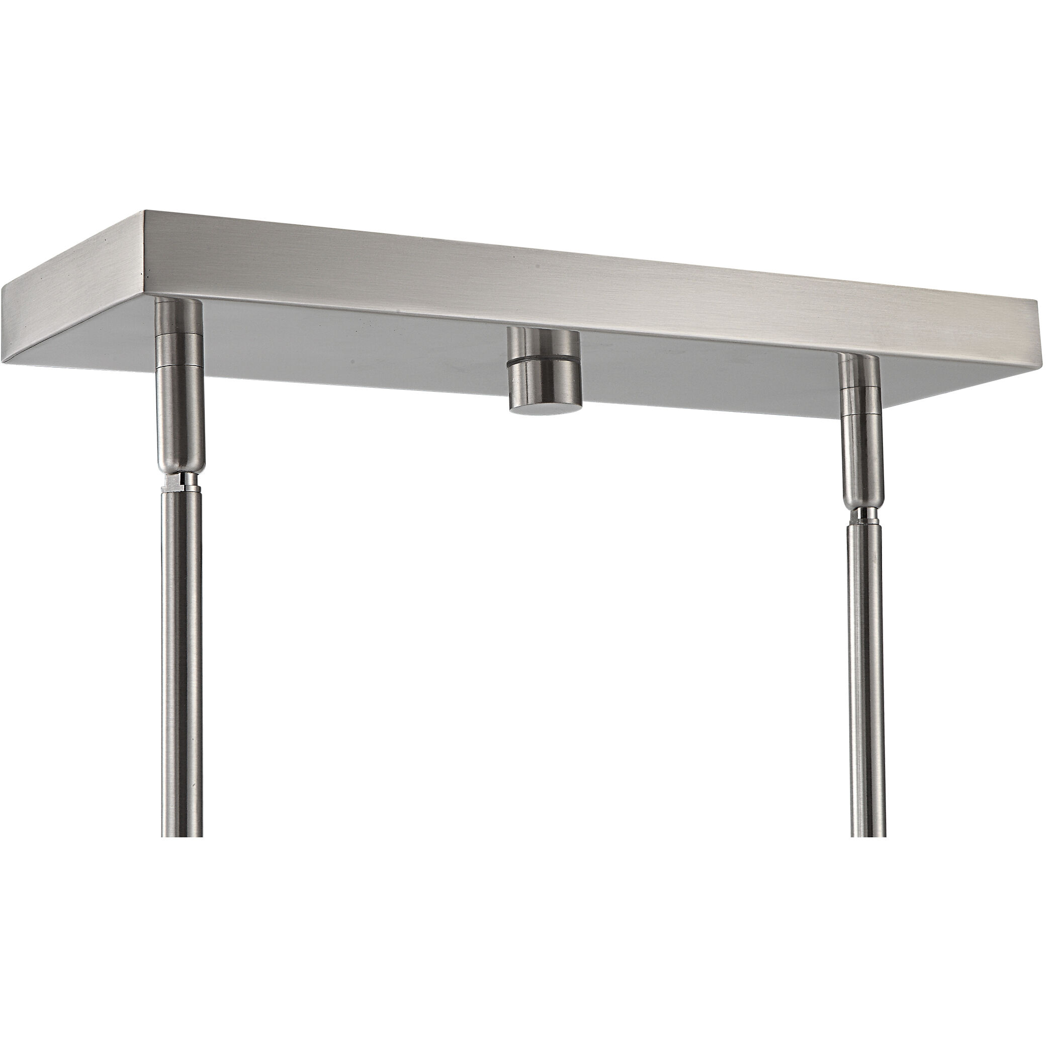 Pendleton 4 Light 42 inch Satin Nickel Island Pendant Ceiling Light