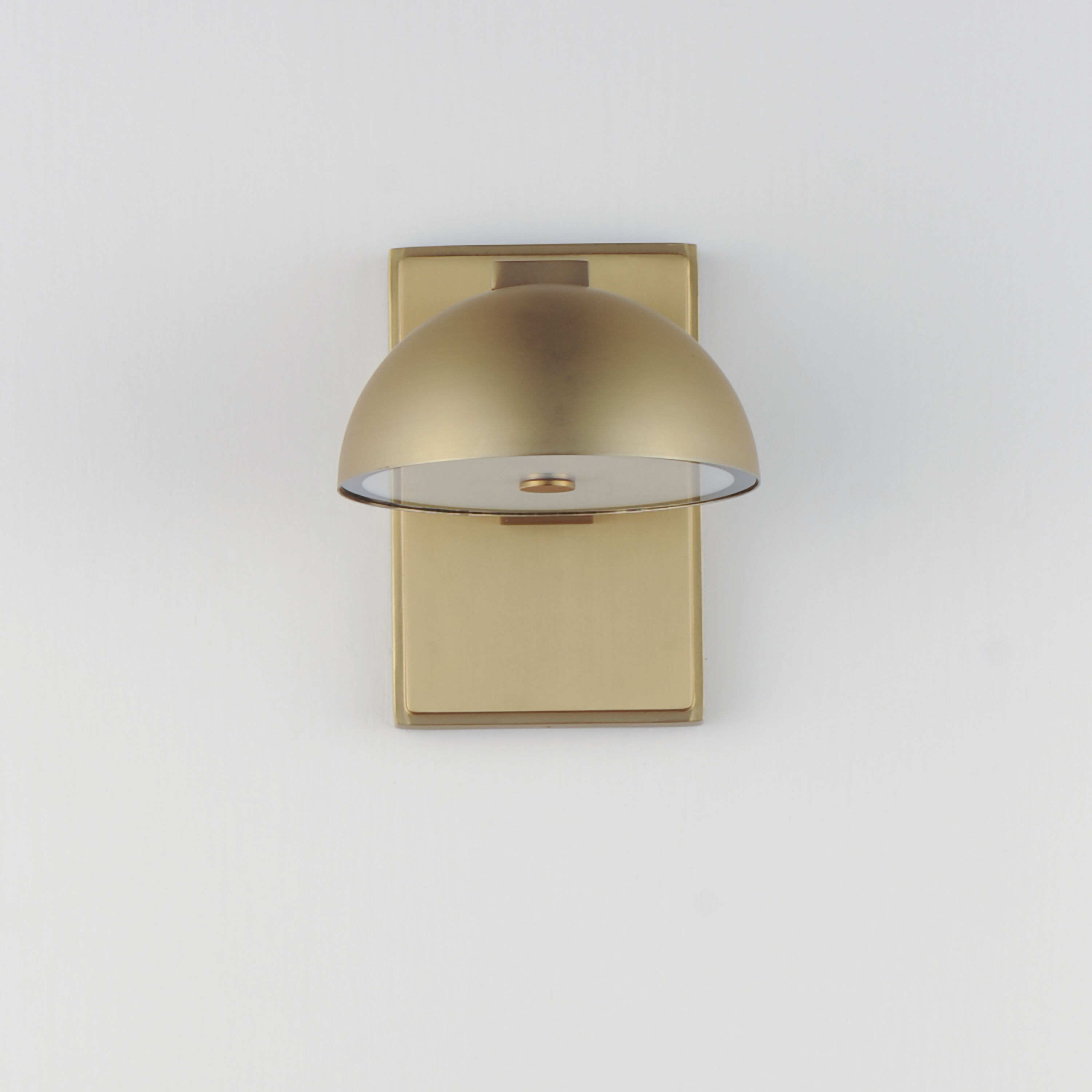 Cauldron LED 7 inch Gold Outdoor Wall Mount