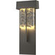 Shard LED 20.9 inch Coastal Natural Iron Outdoor Sconce, XL