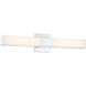 Vantage LED Chrome Wall Sconce Wall Light, Square
