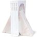 Othello 6.5 X 3.25 inch White Book Ends