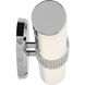 Sashi LED 18 inch Chrome Bath Bar Wall Light, Small