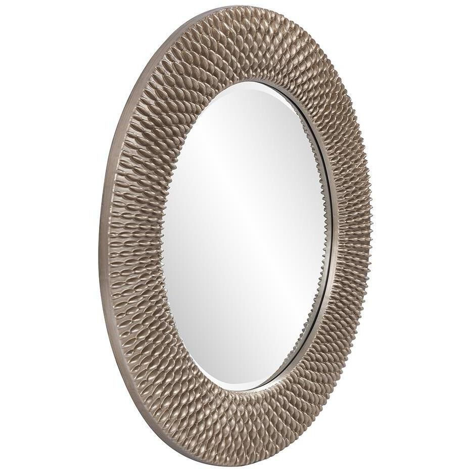 Bergman 32 X 32 inch Silver Leaf Wall Mirror
