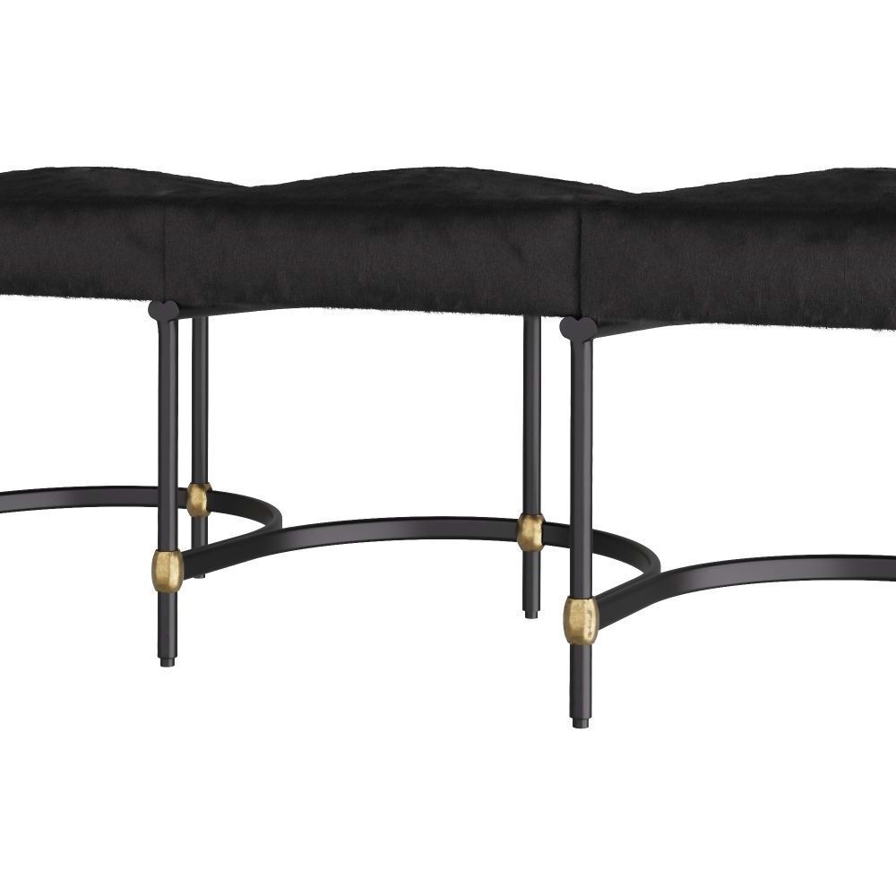 Blaire 18.5 inch Black Bench