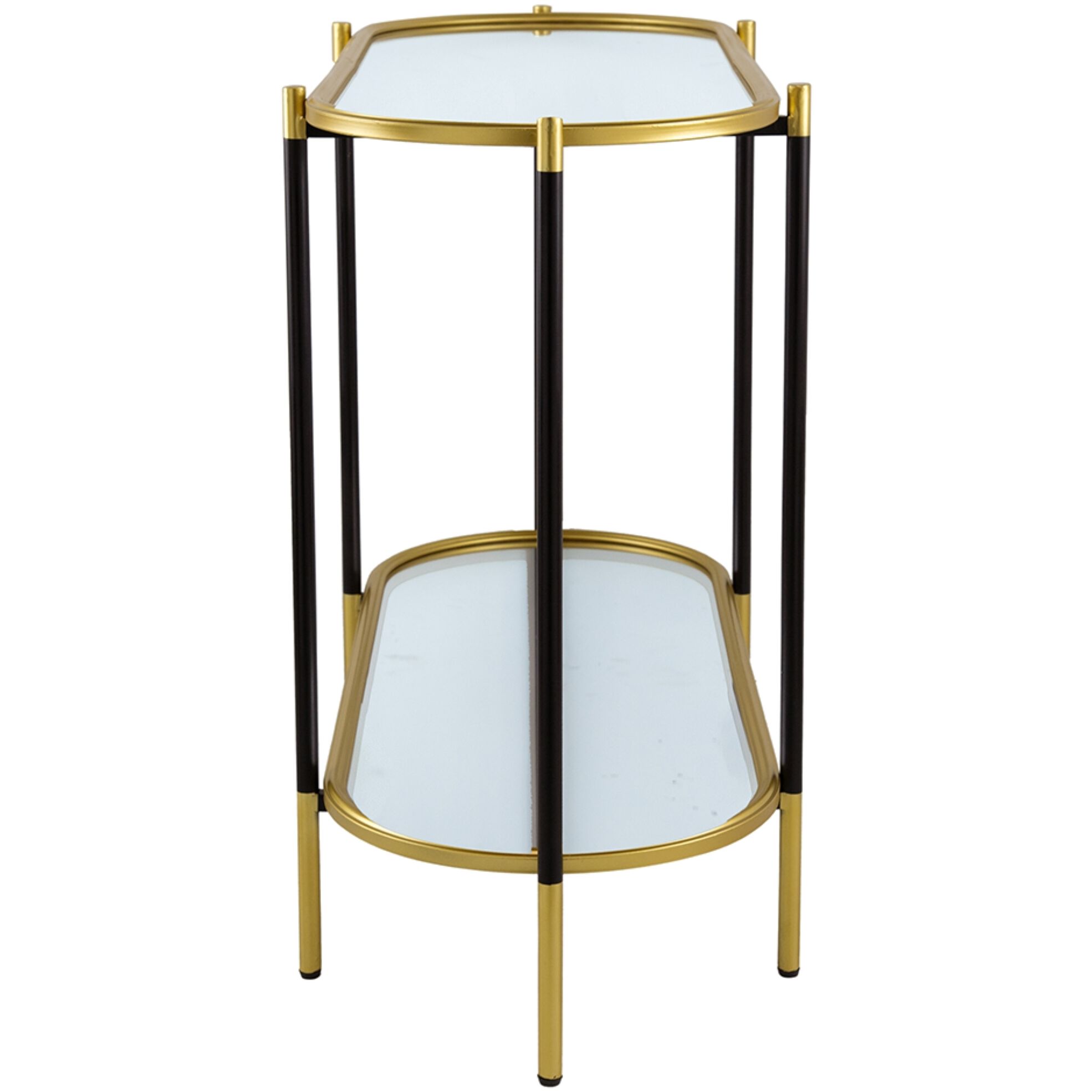 Bertram 41.3 X 16.5 inch Black/Gold Console