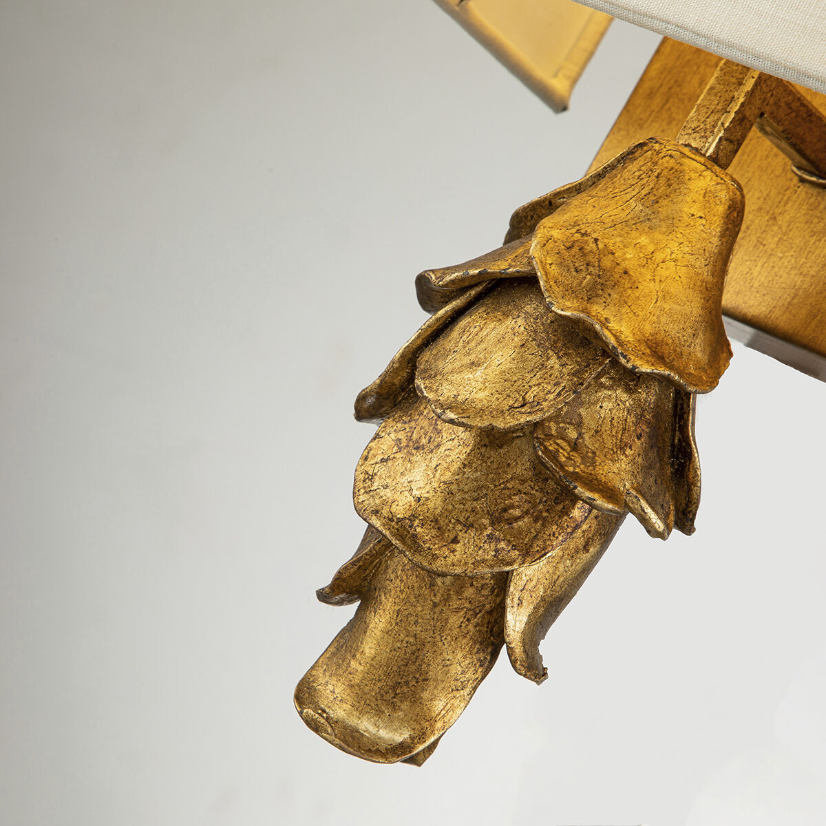 Nicholls 1 Light 7 inch Gold Leaf ADA Sconce Wall Light