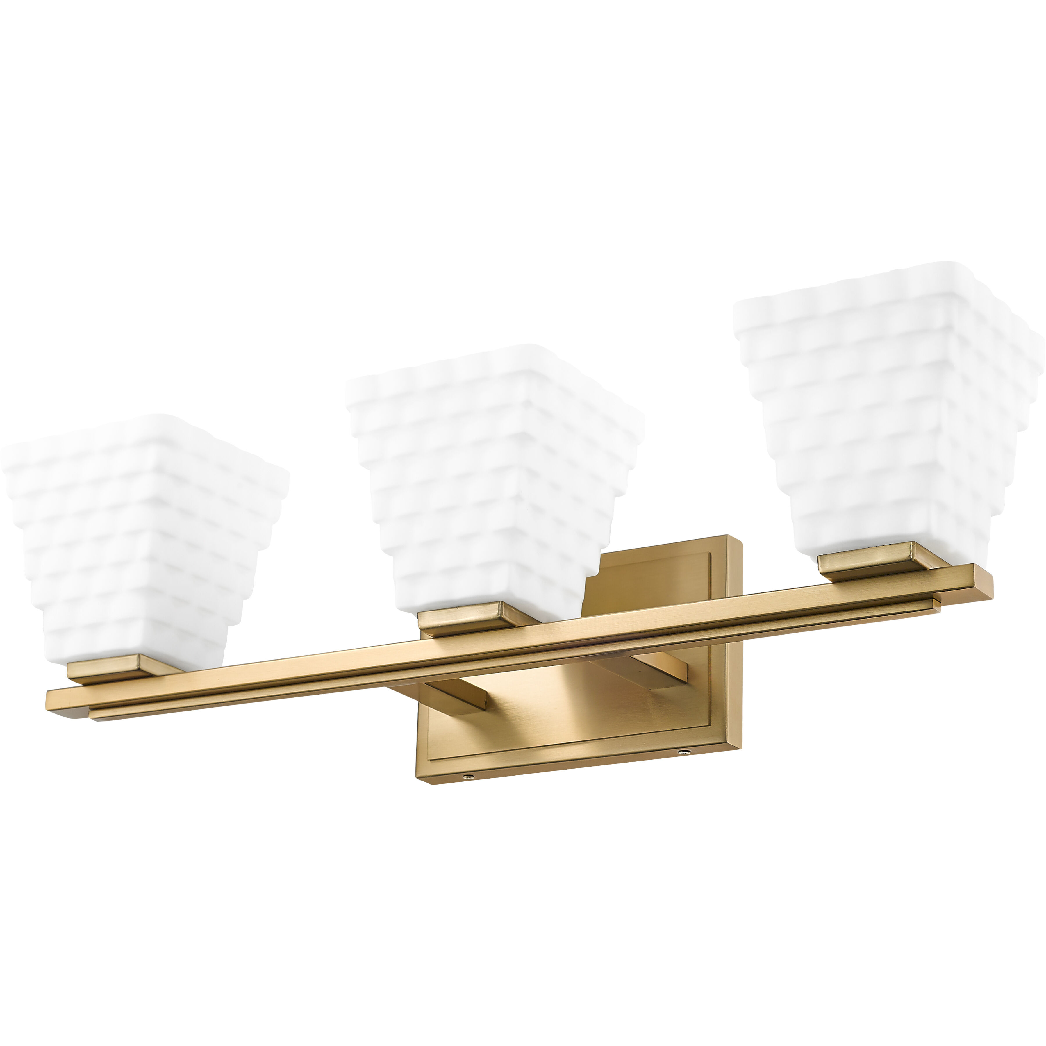 Annalise 3 Light 24 inch Modern Gold Vanity Wall Light