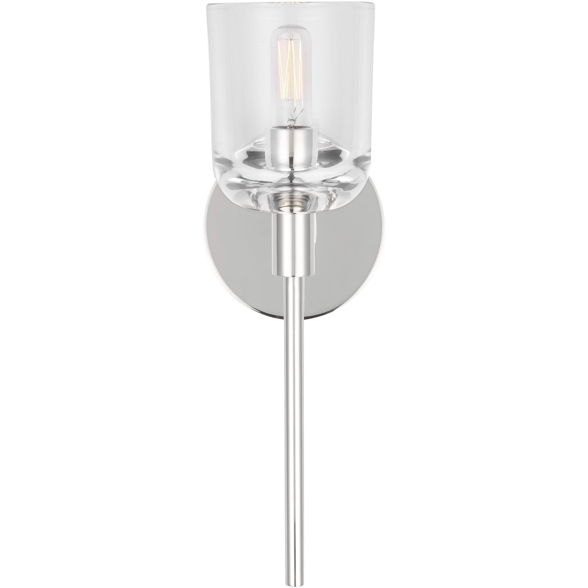Thom Filicia Hartley Sconce Wall Light in Polished Nickel